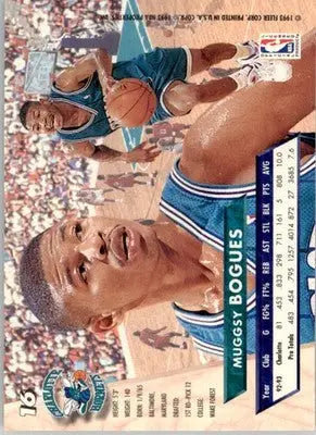 Muggsy Bogues - 1993-94 Ultra - #16 - Basketball - Basketball Card Single