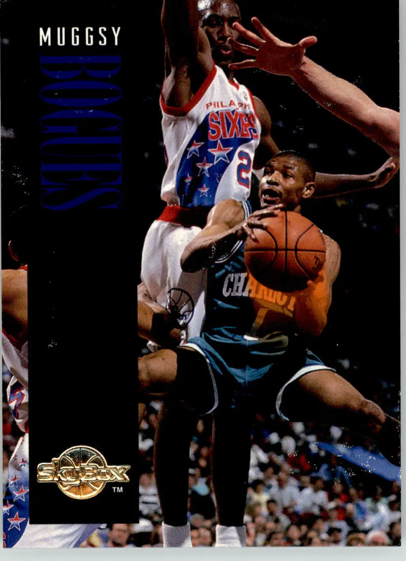 Muggsy Bogues - 1994-95 SkyBox Premium - #14 - Basketball - Basketball Card Single