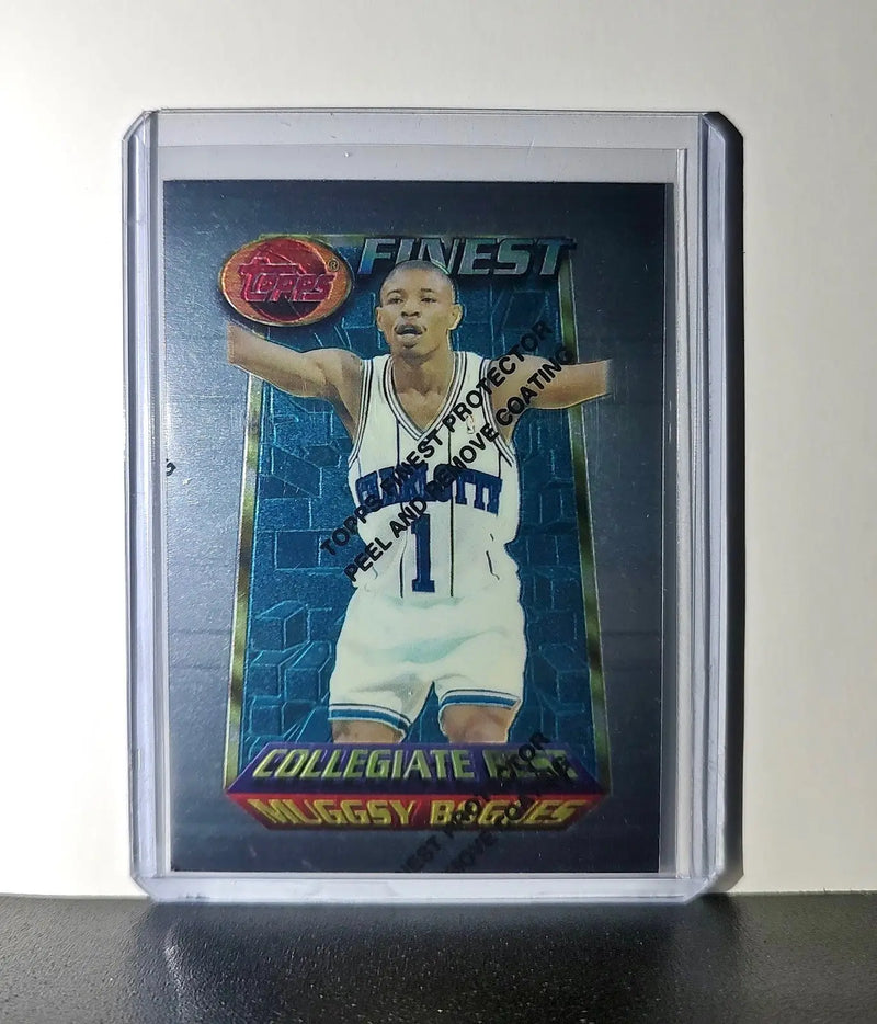 Muggsy Bogues 1994-95 Topps Finest #204 Collegiate Best