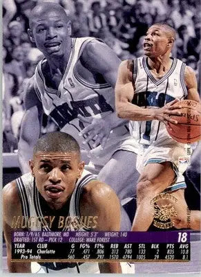 Muggsy Bogues - 1994-95 Ultra - #18 - Basketball - Basketball Card Single