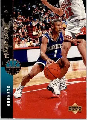 Muggsy Bogues - 1994-95 Upper Deck - #208 - Basketball - Basketball Card Single