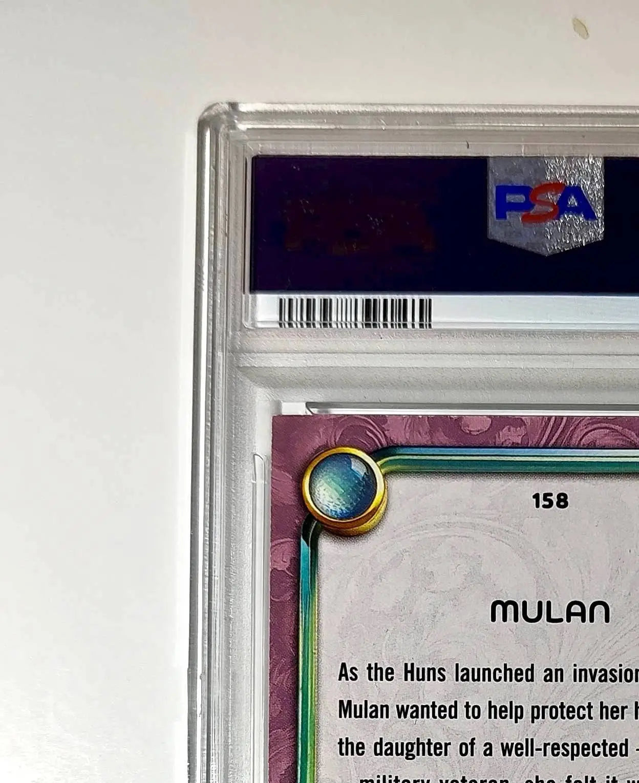 Mulan 2025 Topps Disney Cartoon Princess #158 Card Mulan PSA 9 - Non-Sports Card Single
