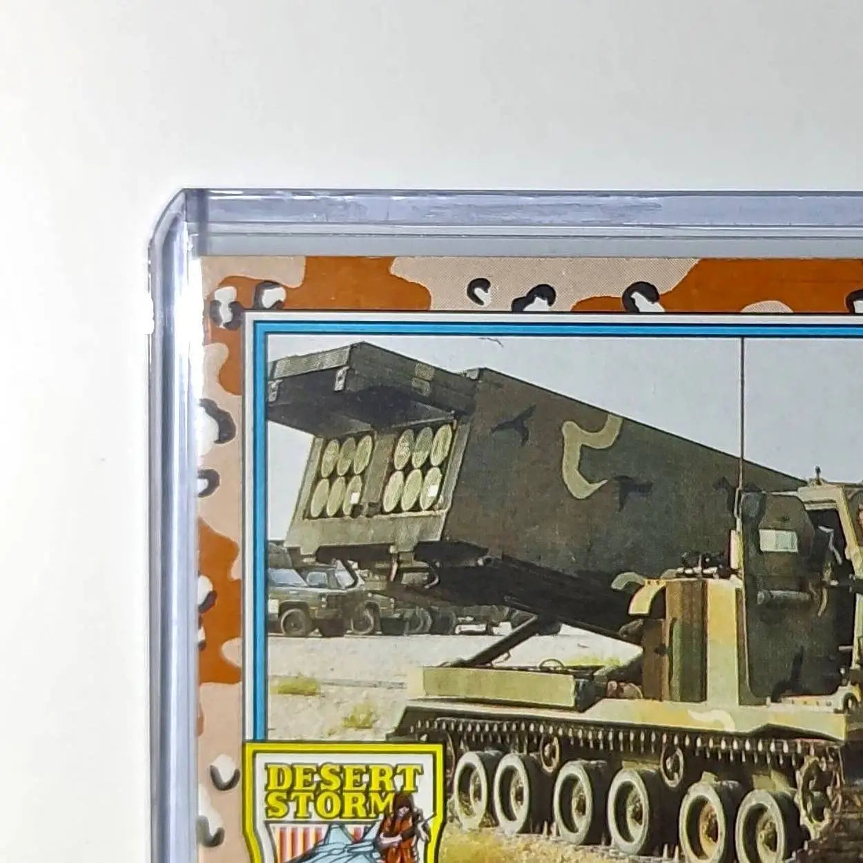 Multiple Launch Rocket System 1991 Topps Desert Storm #163 Card