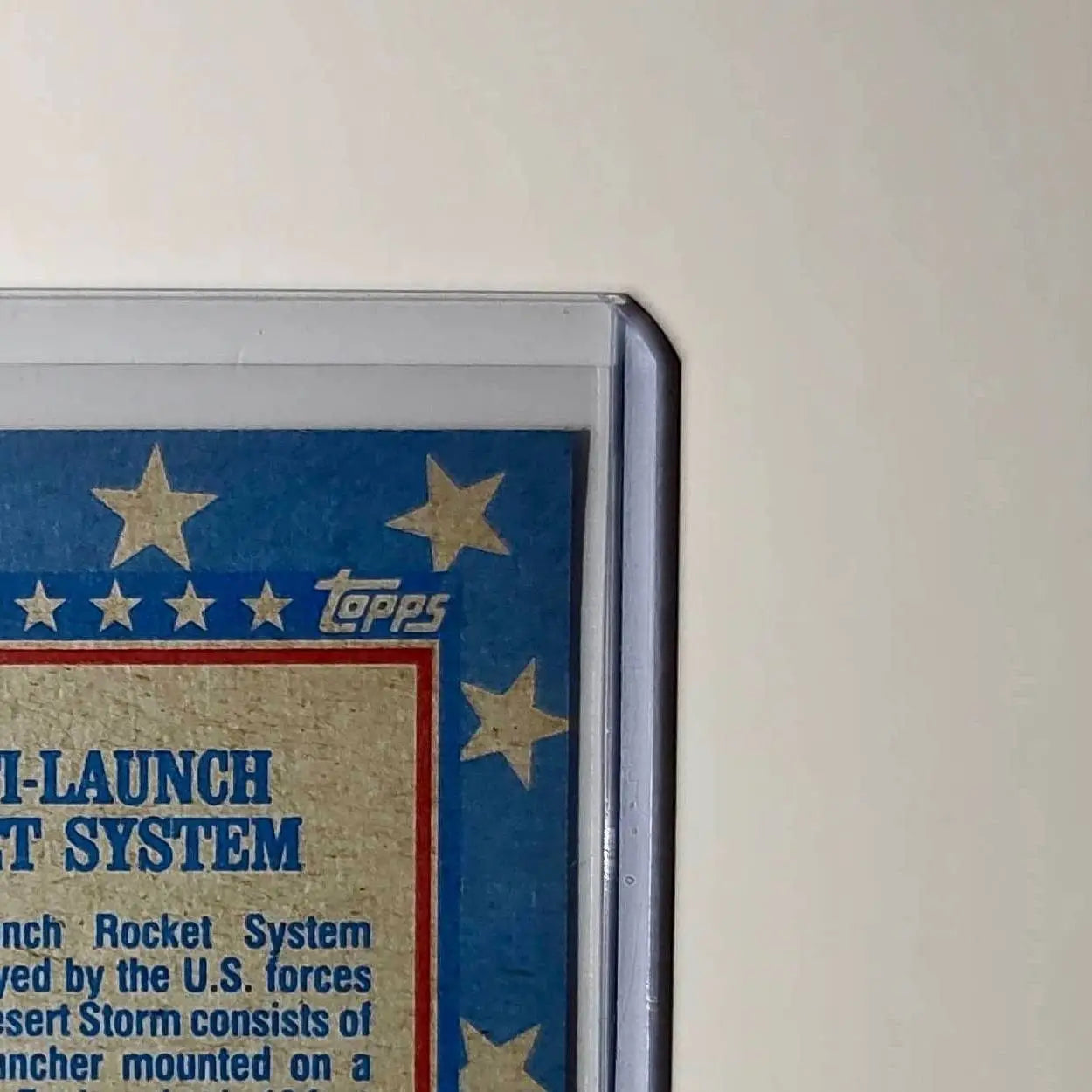 Multiple Launch Rocket System 1991 Topps Desert Storm #163 Card