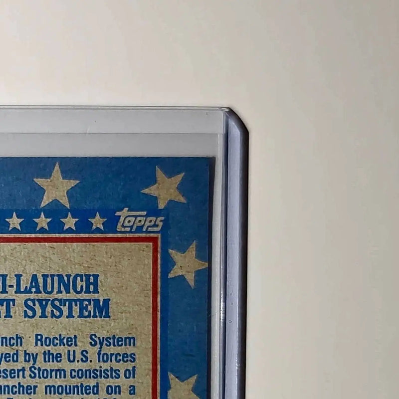 Multiple Launch Rocket System 1991 Topps Desert Storm #163 Card
