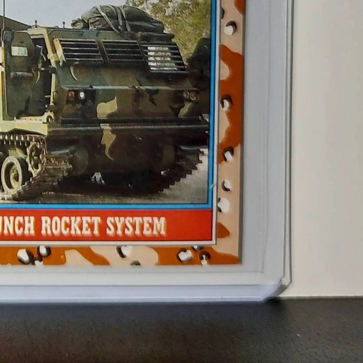 Multiple Launch Rocket System 1991 Topps Desert Storm #163 Card