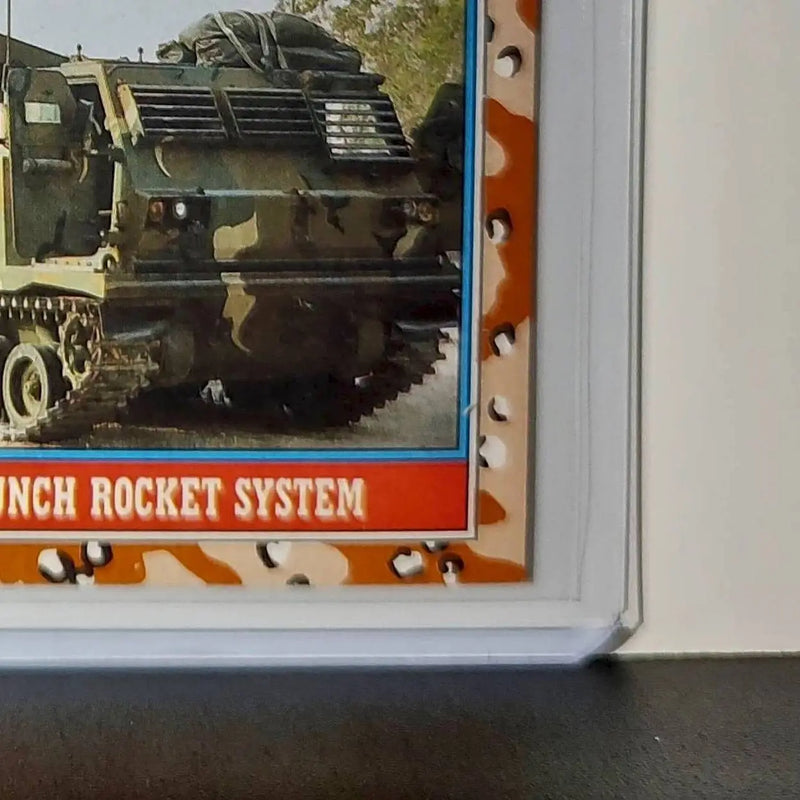 Multiple Launch Rocket System 1991 Topps Desert Storm #163 Card