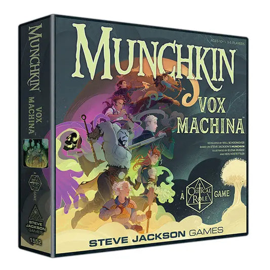 MUNCHKIN®: Critical Role - Board Game [Steve Jackson Games] - Entertainment Memorabilia