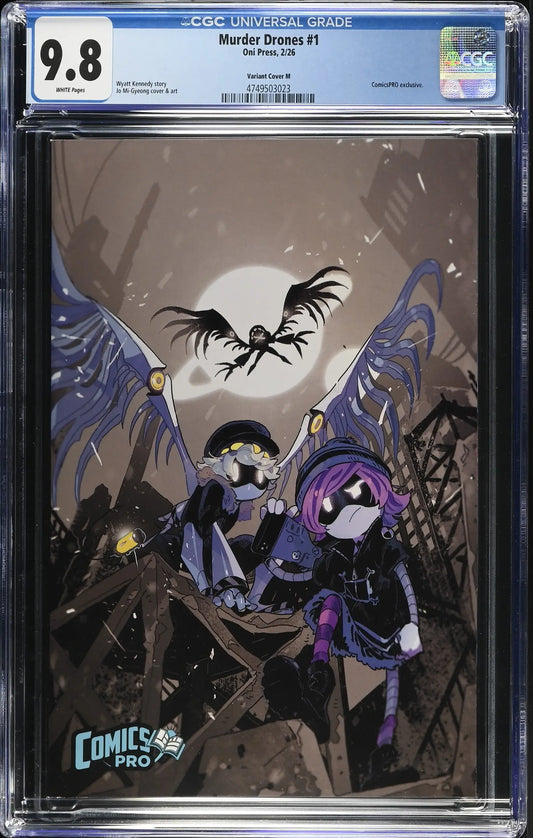 Murder Drones #1 (Of 6) Cover M Jo Mi-Gyeong ComicsPRO CGC 9.8 - Comic Book
