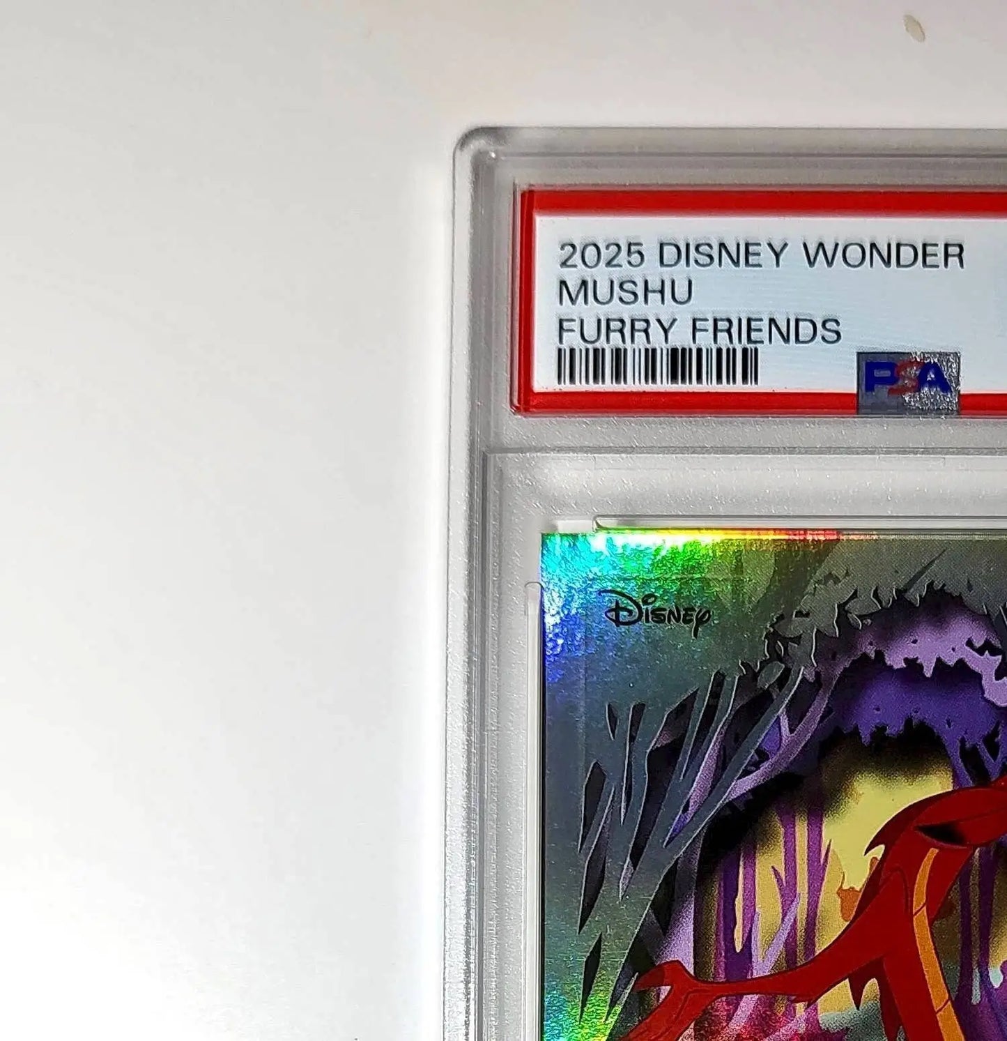 Mushu 2025 Topps Disney #FF-16 Furry Friends Card Mulan PSA 10 - Non-Sports Card Single