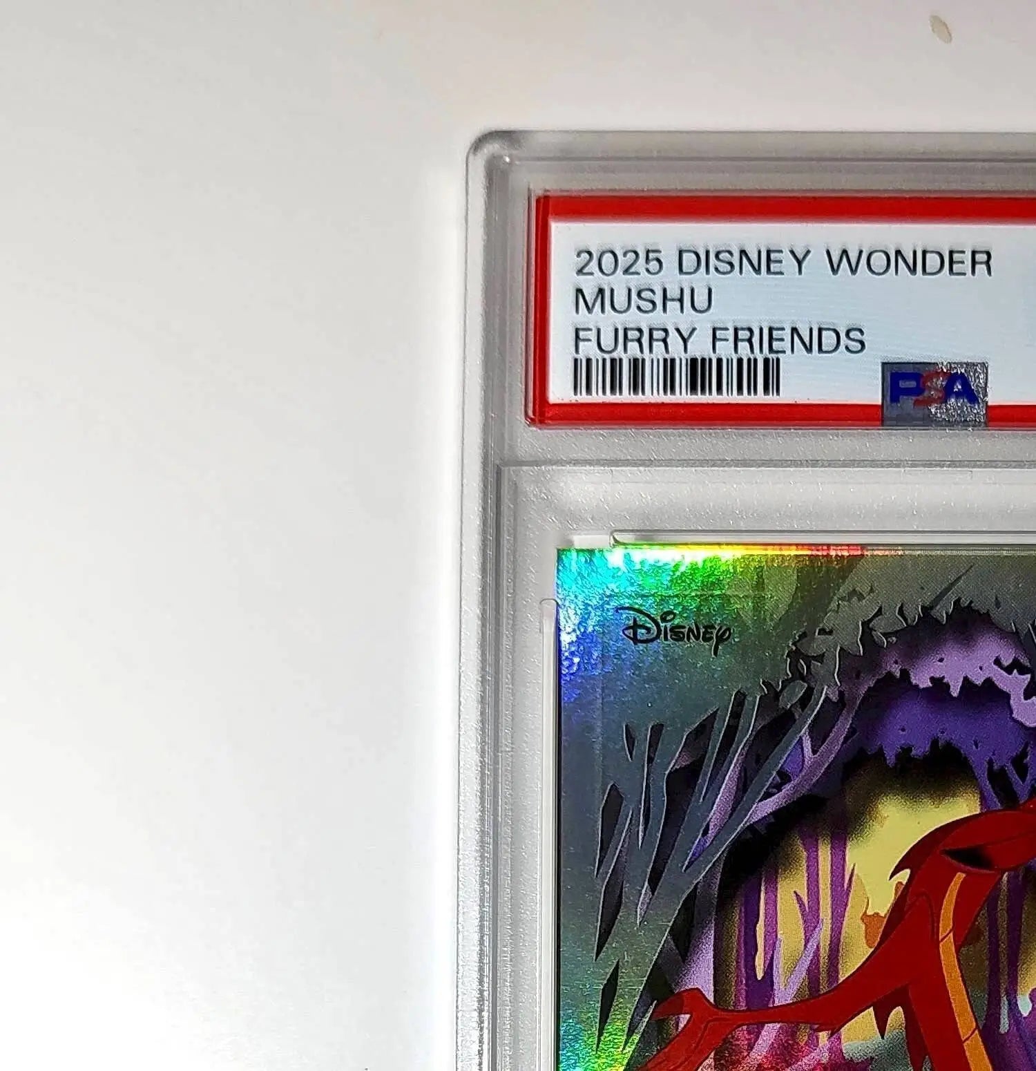 Mushu 2025 Topps Disney #FF-16 Furry Friends Card Mulan PSA 10 - Non-Sports Card Single