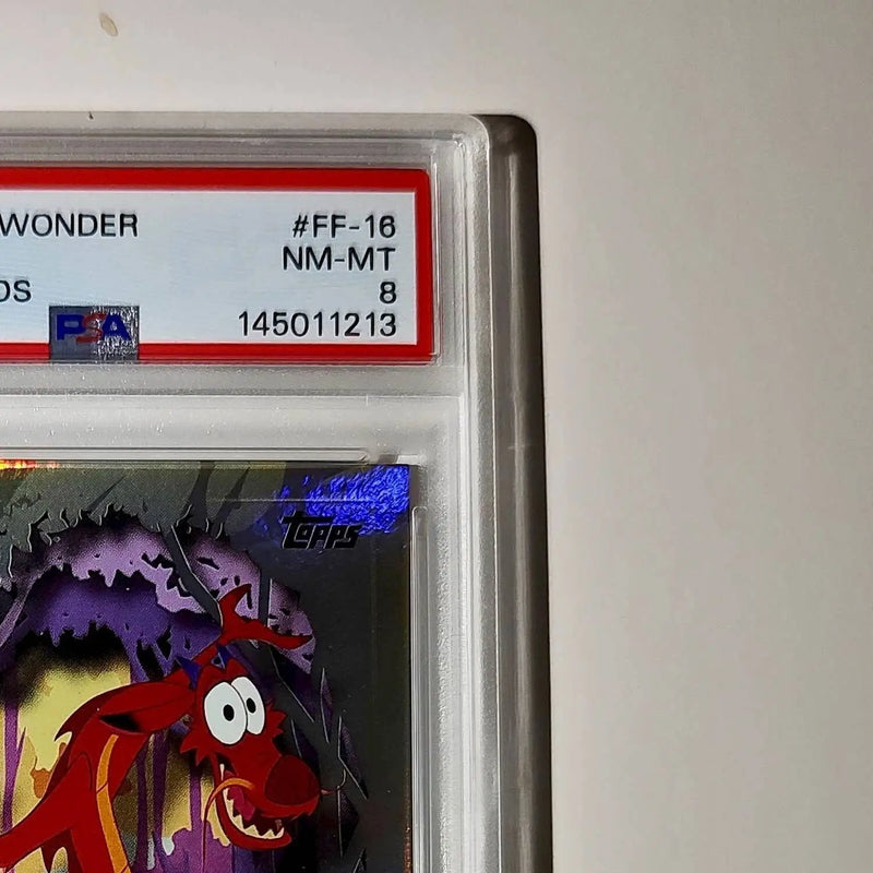 Mushu 2025 Topps Disney #FF-16 Furry Friends Card Mulan PSA 8 - Non-Sports Card Single