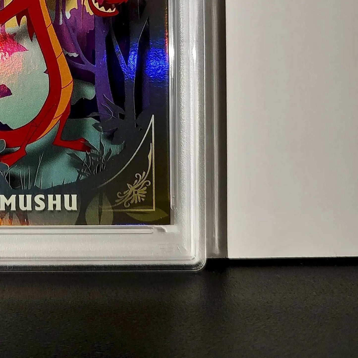 Mushu 2025 Topps Disney #FF-16 Furry Friends Card Mulan PSA 8 - Non-Sports Card Single