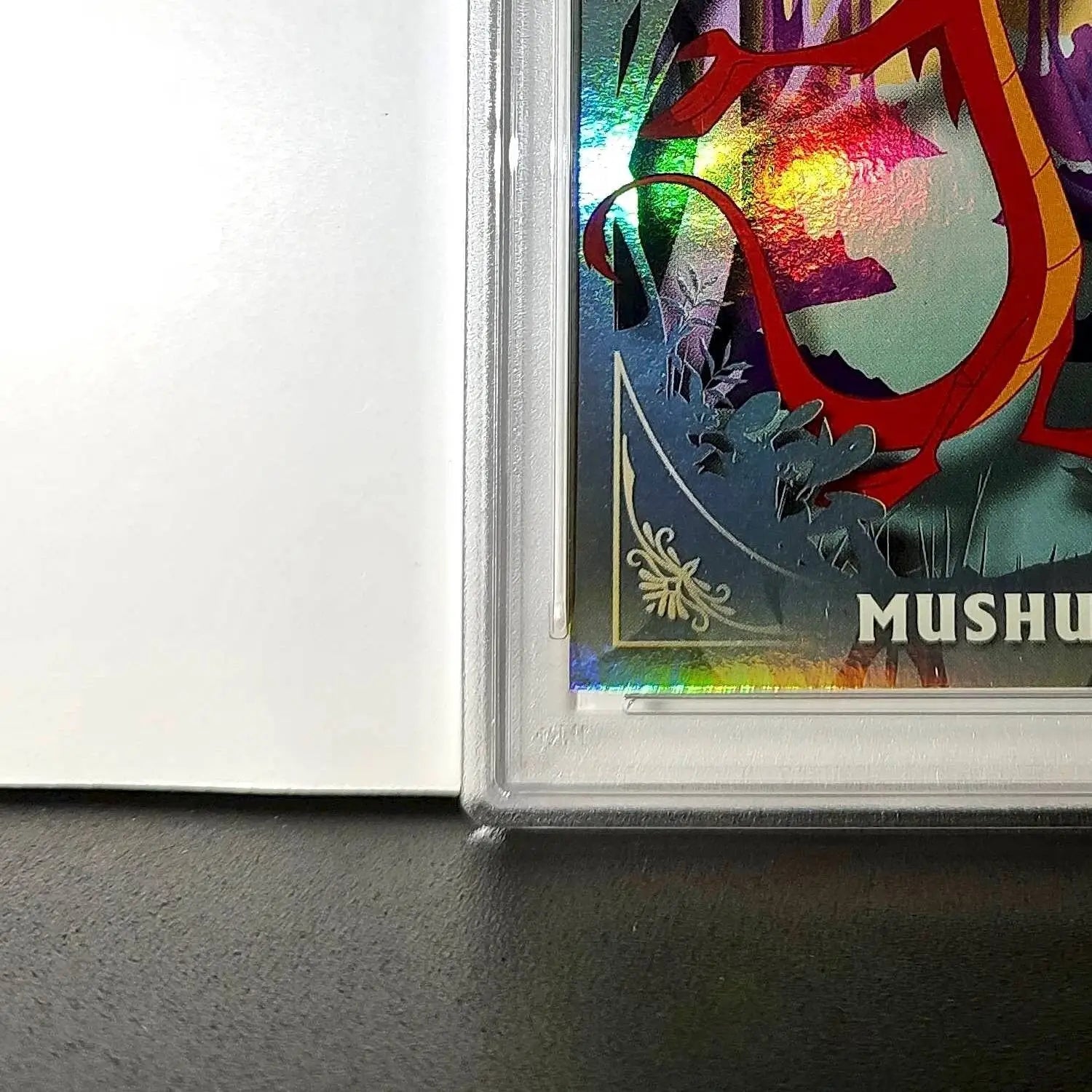 Mushu 2025 Topps Disney #FF-16 Furry Friends Card Mulan PSA 8 - Non-Sports Card Single