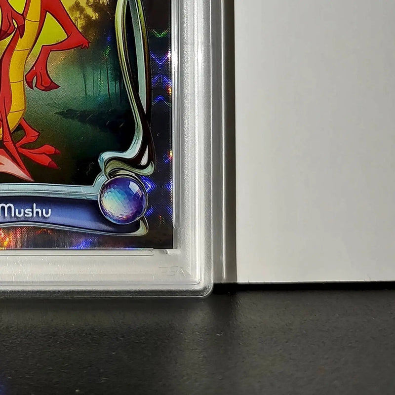 Mushu 2025 Topps Disney Wonder #63 Winter Variant Card Mulan PSA 7 - Non-Sports Card Single