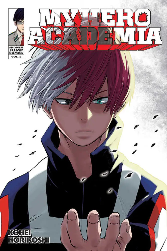 Manga volume with a hero on the cover from My Hero Academia Graphic Novel Volume 05