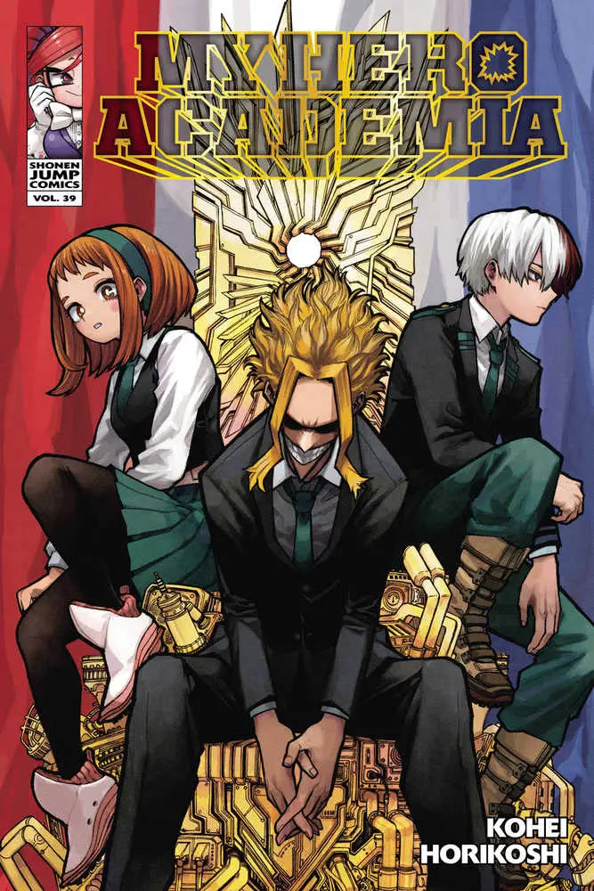My Hero Academia Graphic Novel Volume 39 comic book cover showcasing Hero Academia artwork