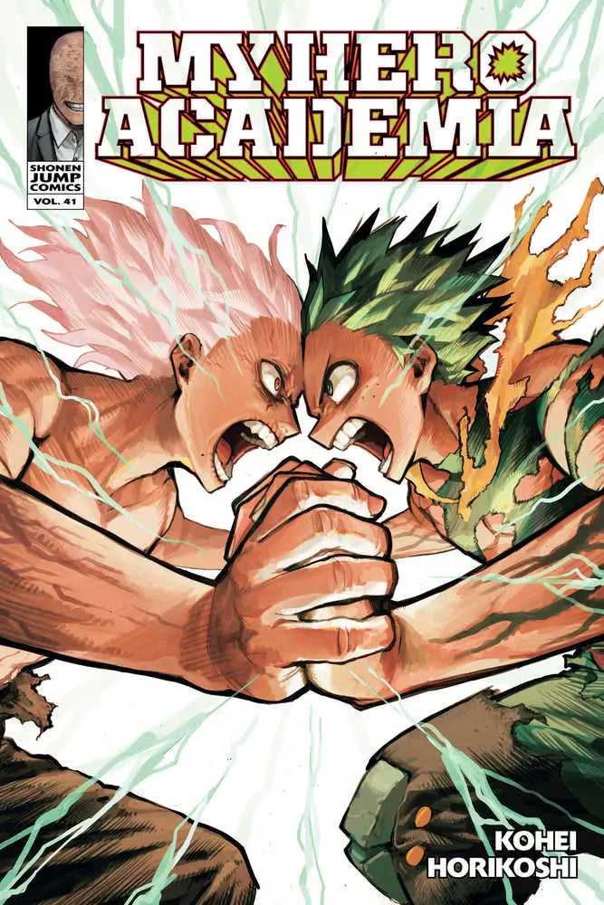 My Hero Academia graphic novel Volume 41 cover featuring hero academia final battle scene