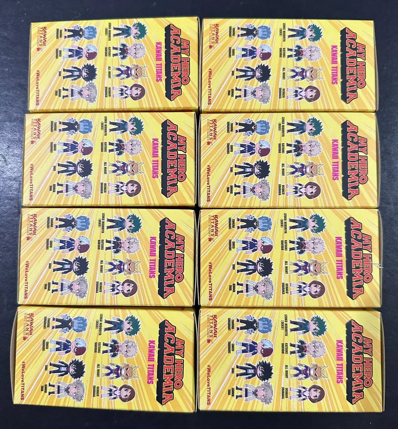 MY HERO ACADEMIA TITANS MINI FIGURE WINDOW BOX SET of 8 - Action Figure & Toy
