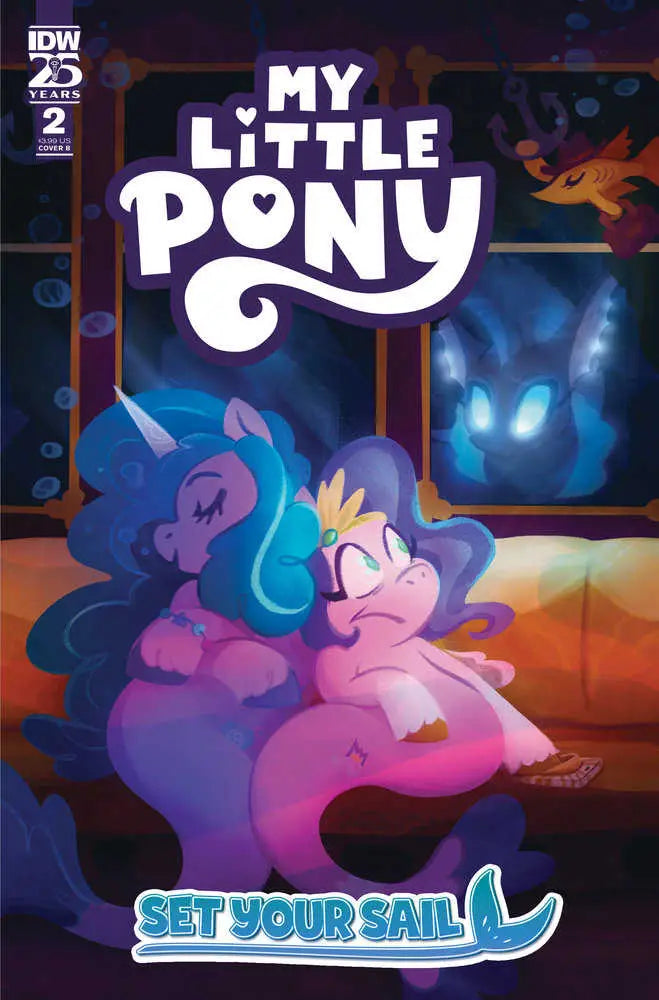 My Little Pony: Set Your Sail comic cover featuring ponies relaxing, ideal for trading cards