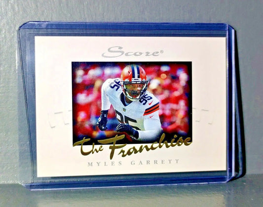 Myles Garrett 2021 Panini NFL Score The Franchise #8 Card 1/1966 - Football Card Single