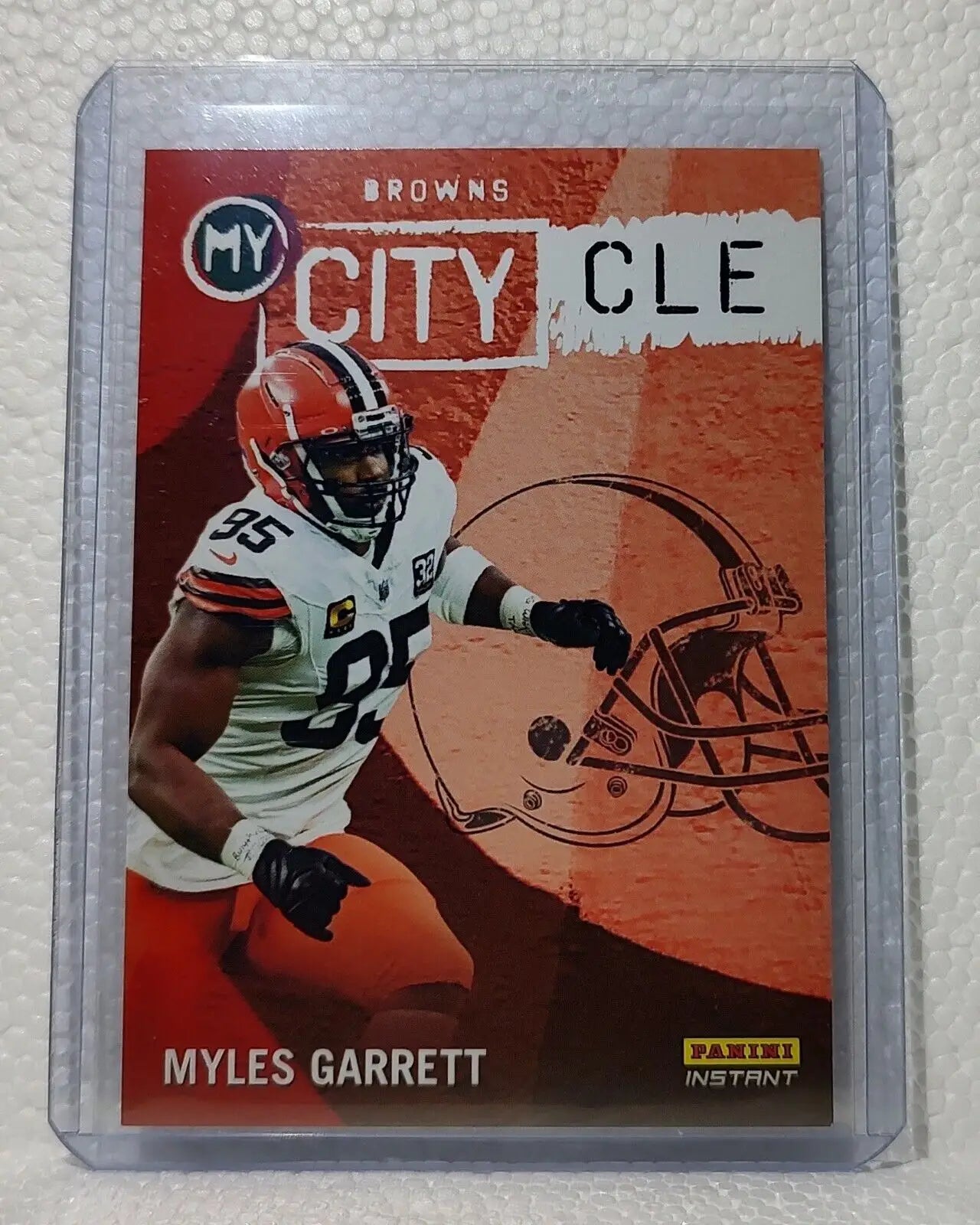 Myles Garrett 2023 Panini NFL #7 My City Football Card Browns 1/344 - Football Card Single