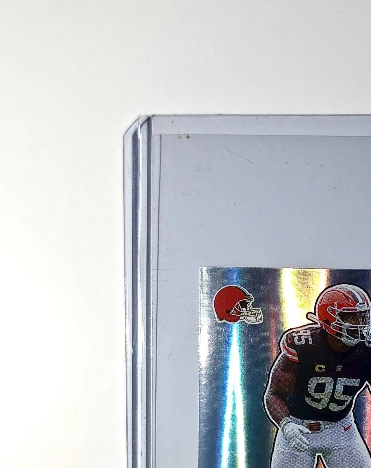 Myles Garrett 2025 Panini NFL #139 Foil Sticker Cleveland Browns