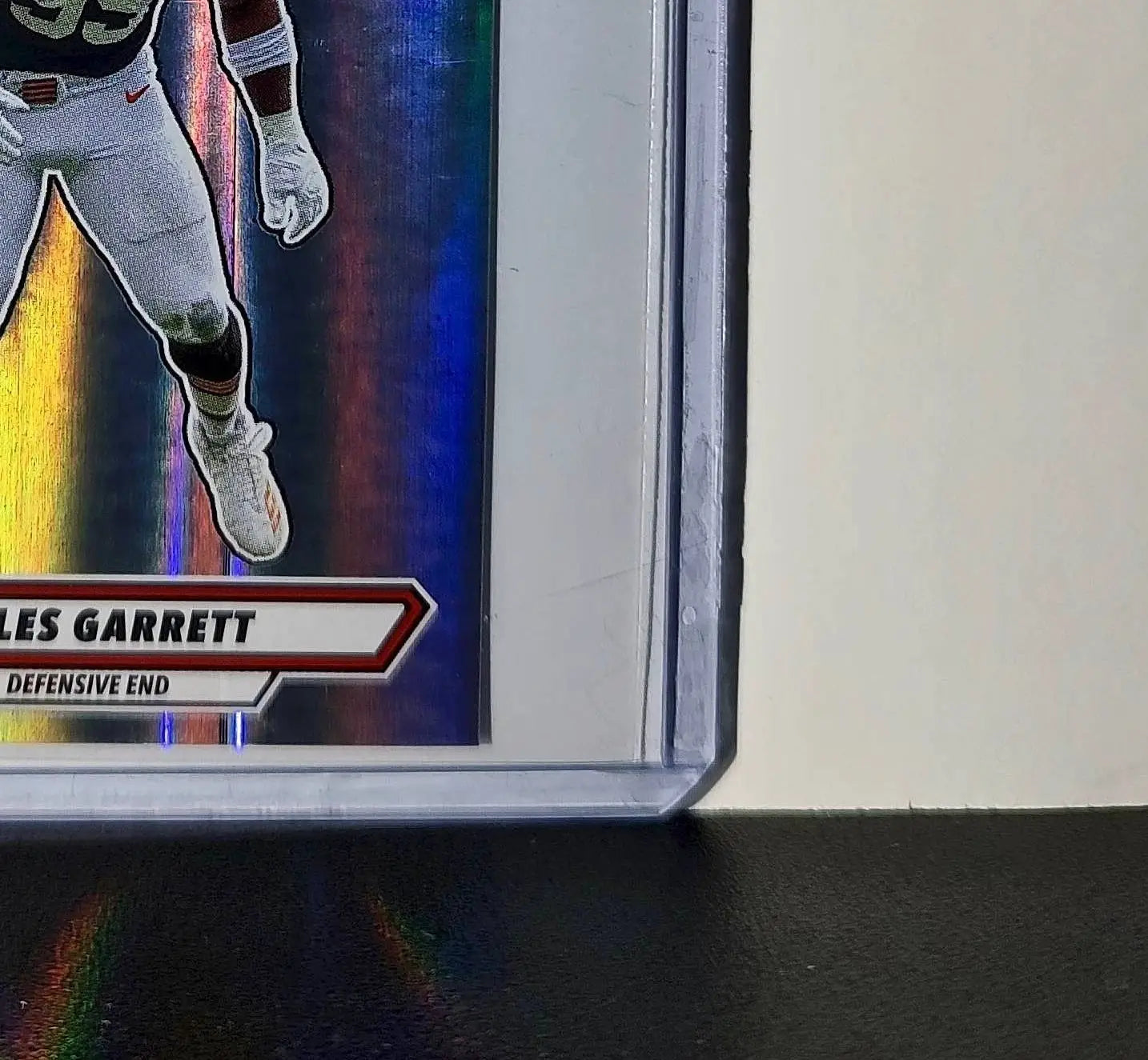 Myles Garrett 2025 Panini NFL #139 Foil Sticker Cleveland Browns
