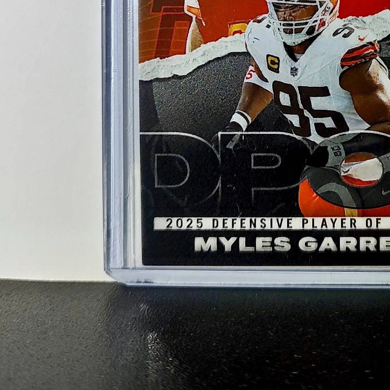 Myles Garrett 2025 Panini NFL Defensive Player of the Year Card Browns 1 of 449 - Football Card Single
