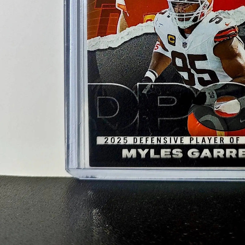 Myles Garrett 2025 Panini NFL Defensive Player of the Year Card Browns 1 of 449 - Football Card Single