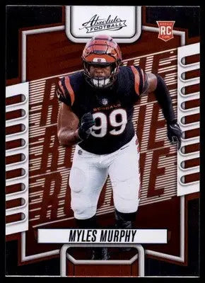 Myles Murphy Rookie 2023 Panini Absolute Retail #159 Cincinnati Bengals