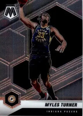 Myles Turner - 2020-21 Panini Mosaic - #25 - Basketball - Basketball Card Single