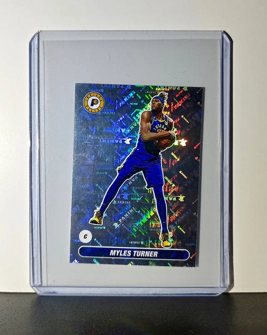 Myles Turner 2023-24 Panini NBA #192 Foil Sticker Indiana Pacers - Basketball Card Single