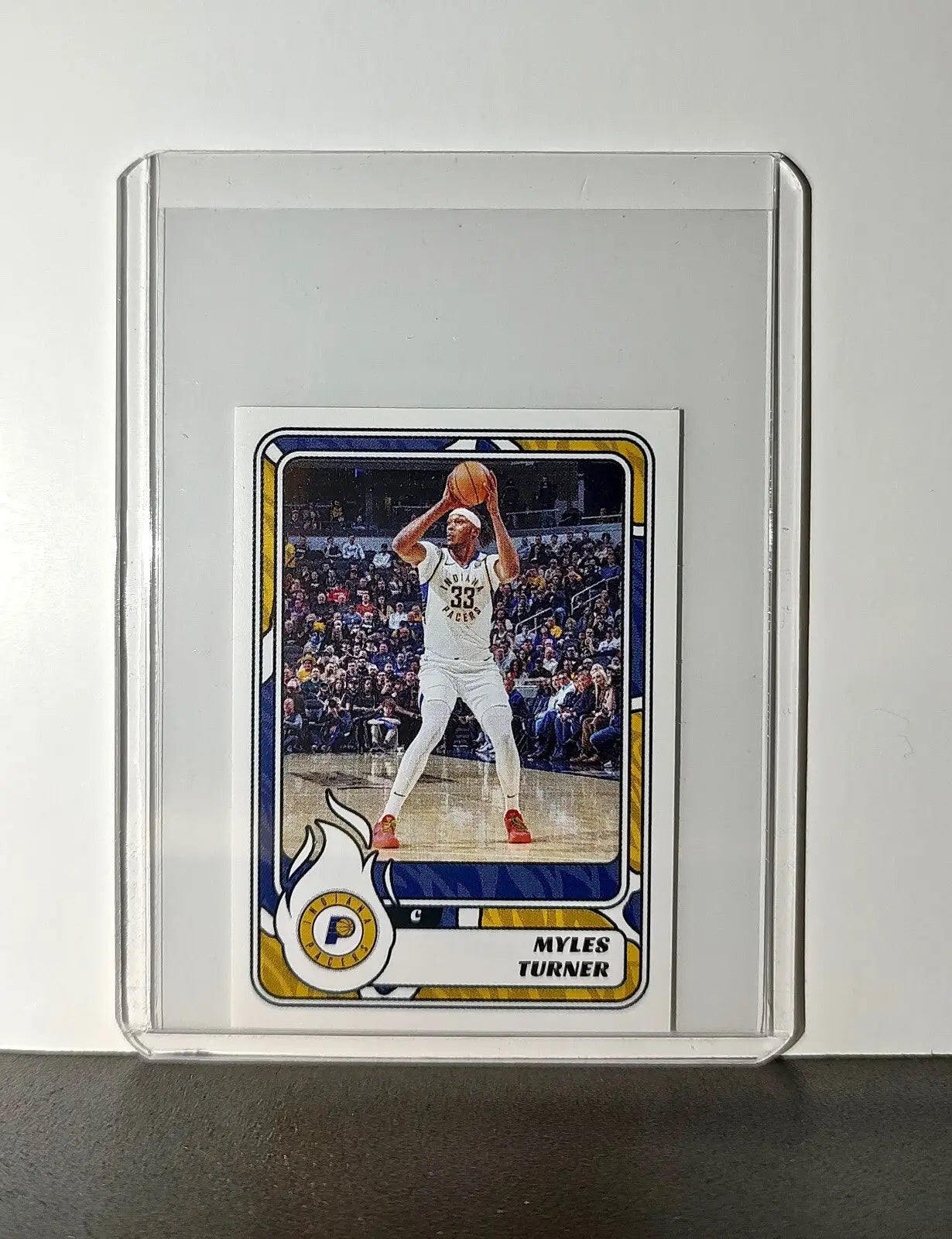 Myles Turner 2024-25 Panini NBA #191 Sticker Card Indiana Pacers - Basketball Card Single