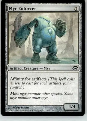 Myr Enforcer - Planechase - 120 - HP Magic: The Gathering - Magic Card Single