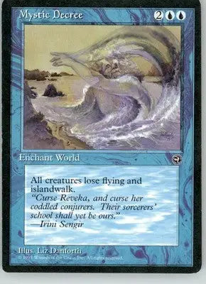 Mystic Decree - Homelands - HP Magic: The Gathering - Magic Card Single