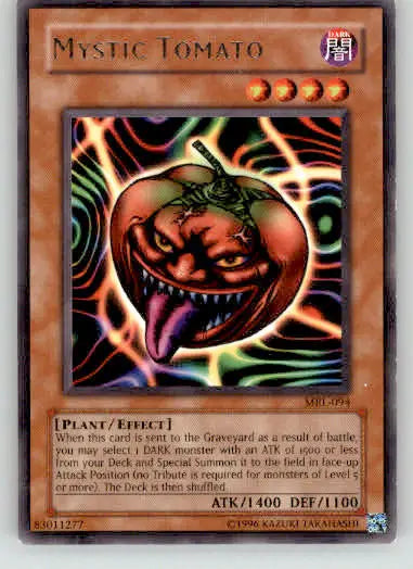 Mystic Tomato - Magic Ruler - MRL-094 - Unlimited HP - Yu-Gi-Oh! Card Single