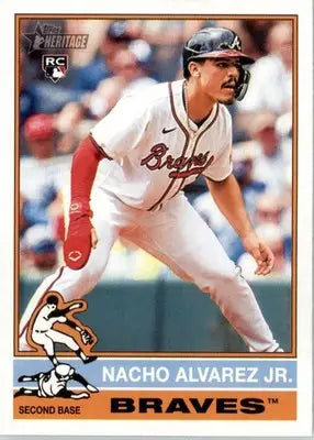 Nacho Alvarez Jr. - 2025 Topps Heritage - #145 - RC Baseball - Baseball Card Single