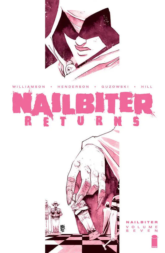 Graphic novel cover of Nailbiter Returns TPB Volume 07 with dark illustrated art