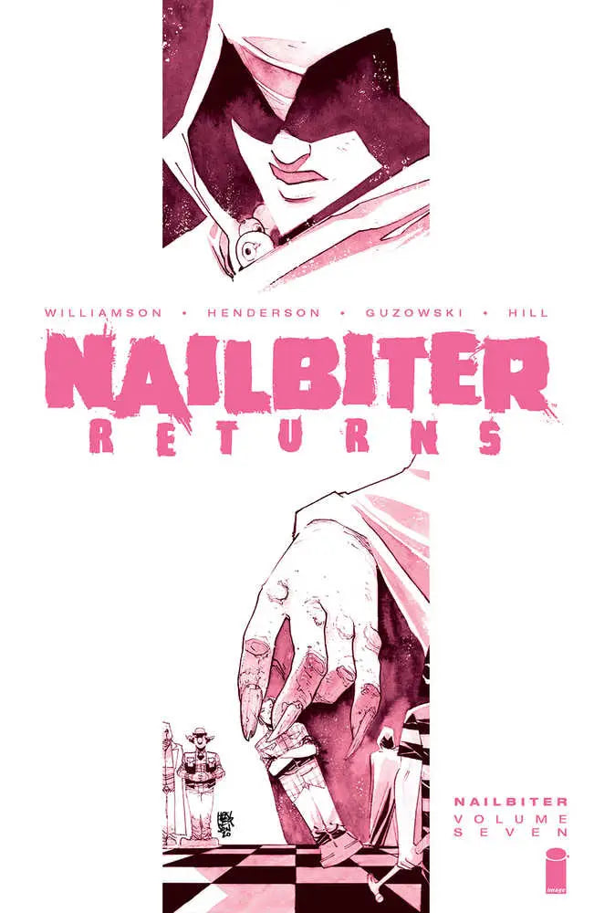 Graphic novel cover of Nailbiter Returns TPB Volume 07 with dark illustrated art