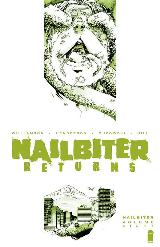 Comic book cover for Nailbiter TPB Volume 08 featuring Nailbiter Returns artwork