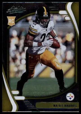 Najee Harris 2021 Panini Absolute Green #111 Pittsburgh Steelers - Football Card Single