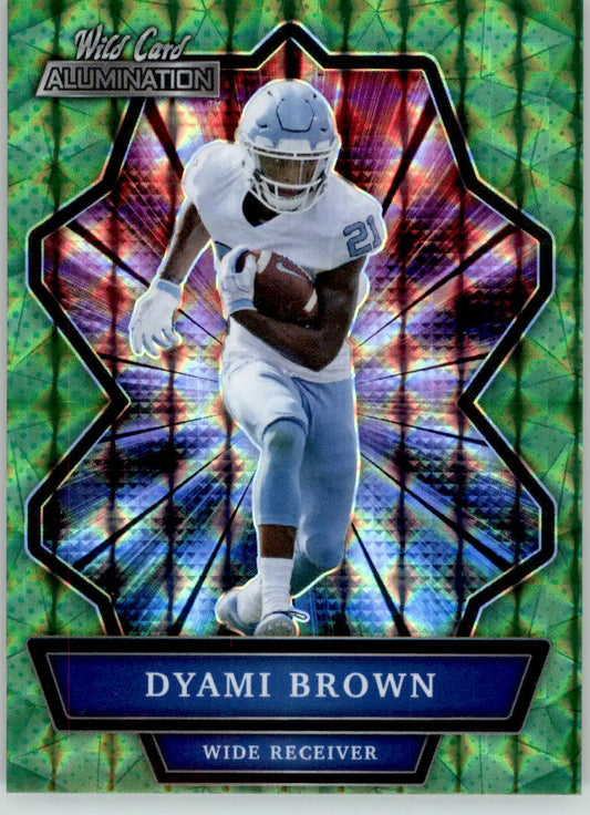 Najee Harris - 2021 Wild Card Alumination - #ABC-9 - Green Football - Football Card Single