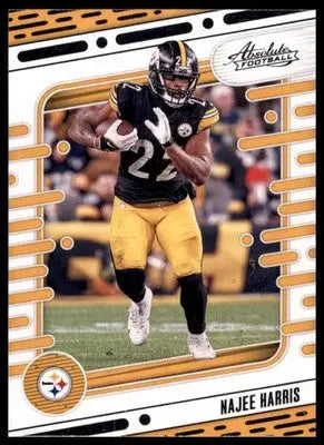 Najee Harris 2024 Panini Absolute Retail #89 Pittsburgh Steelers