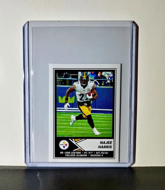 Najee Harris 2024 Panini NFL Sticker #156 Pittsburgh Steelers - Football Card Single