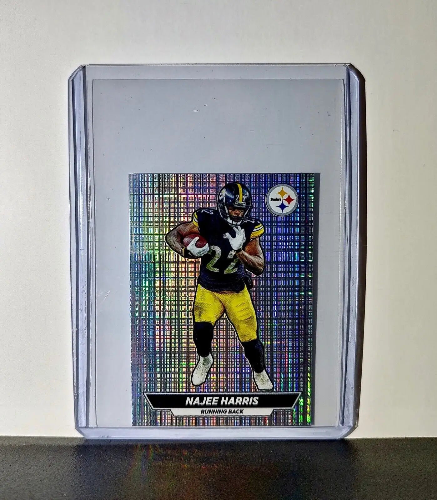 Najee Harris 2024 Panini NFL Sticker #168 Foil Pittsburgh Steelers