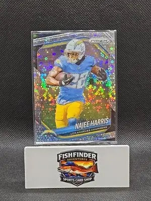 Najee Harris 2025 Panini Prizm #32 No Huddle Disco Prizm Los Angeles Chargers - Football Card Single