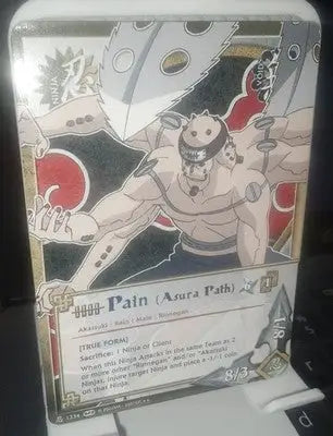Naruto CCG Pain Asura Path #1334 Rainbow Letters True Form Information - Other