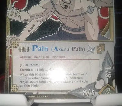 Naruto CCG Pain Asura Path #1334 Rainbow Letters True Form Information - Other