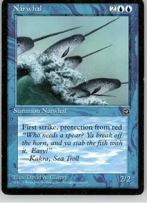 Narwhal - Homelands - HP Magic: The Gathering - Magic Card Single
